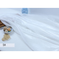 mercerized organza scrunchie fabric for wedding dress